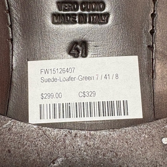 Suitsupply Mens Suede Leather Tassel Loafers Size US 8 UK 7 EU 41 - Picture 10 of 11